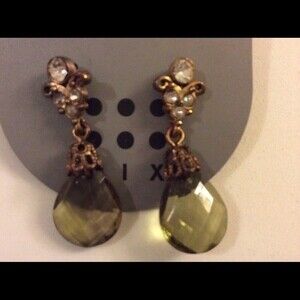 Cute Green Drop earrings